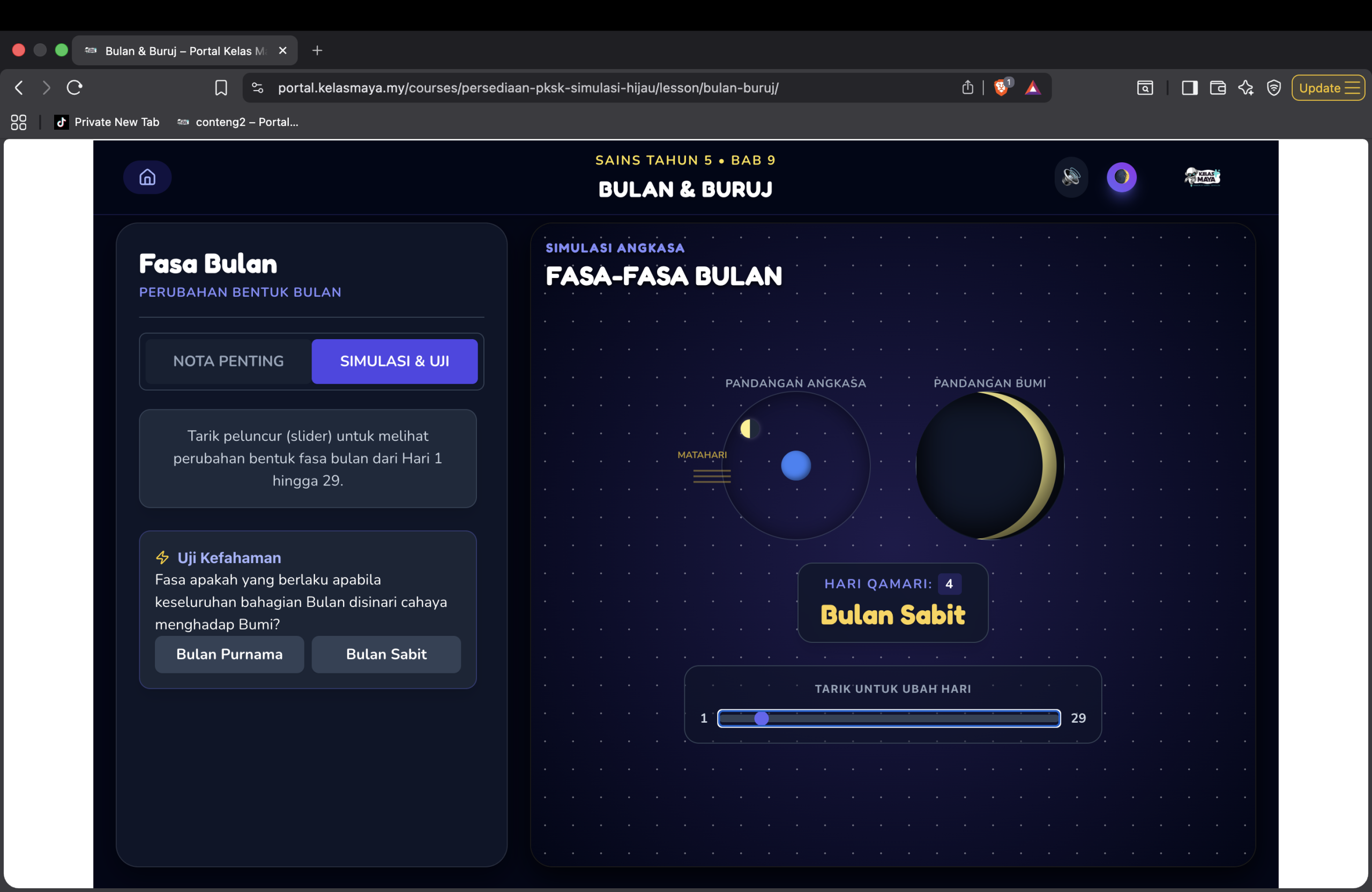 Bulan & Buruj
